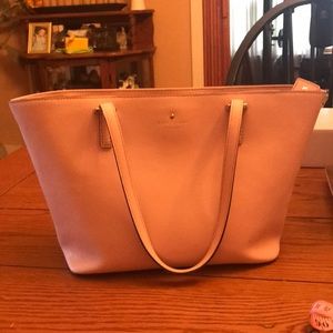 Kate Spade blush/baby pink purse and wallet!